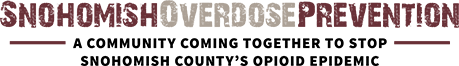 rectangular logo title snohomish overdose prevention